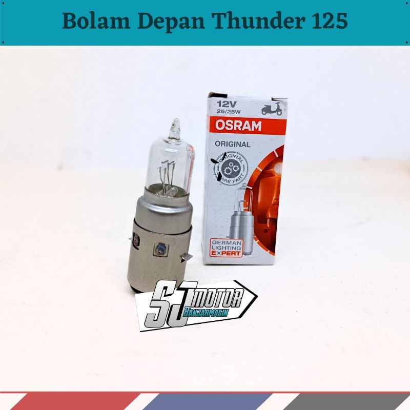 Bolam Bohlam Lampu Depan OSRAM Thunder 125