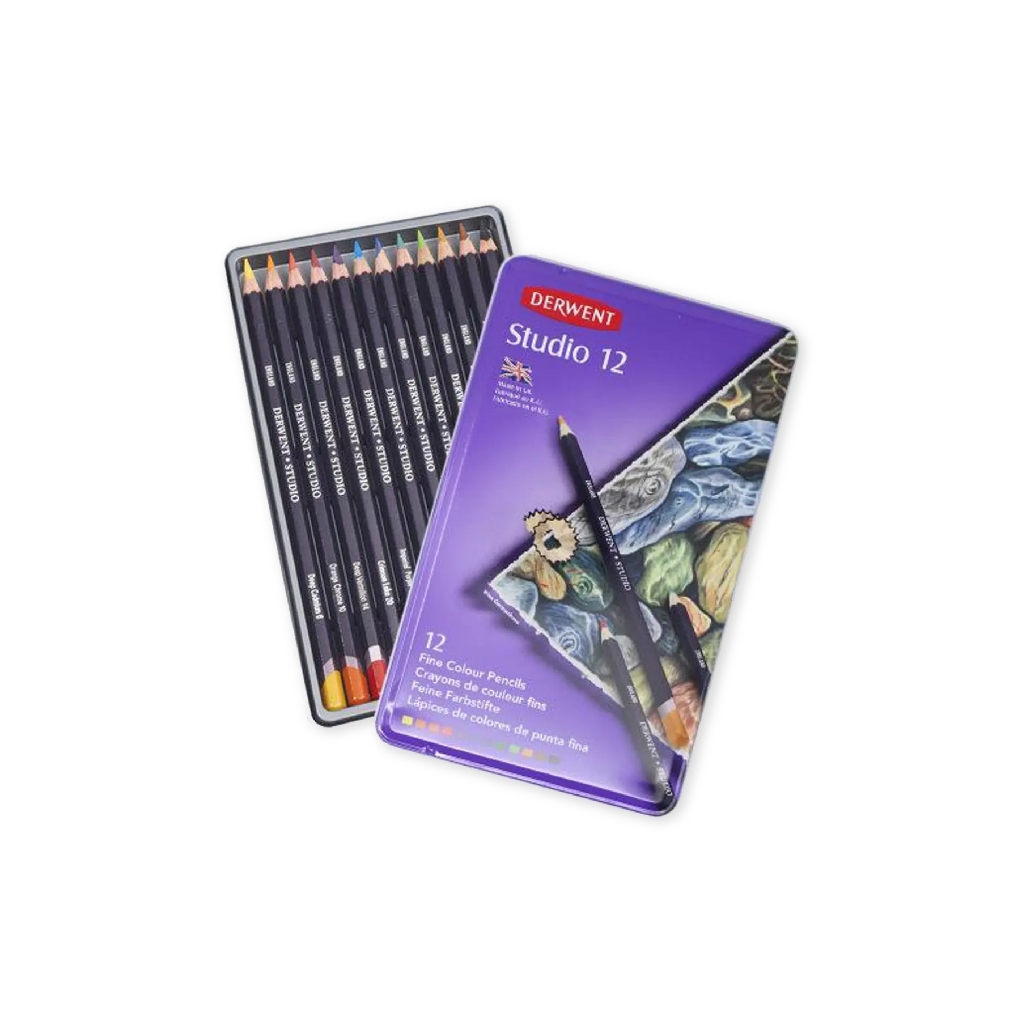 

Derwent Studio Pencil Color Set 12