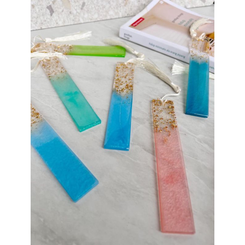 

Resin bookmark/pembatas buku resin/pembatas Al-Qur'an resin