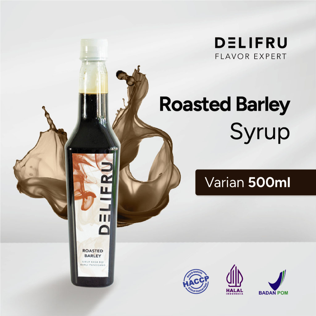 

Delifru Roasted Barley Syrup 500 ml - Sirup Jelai Panggang