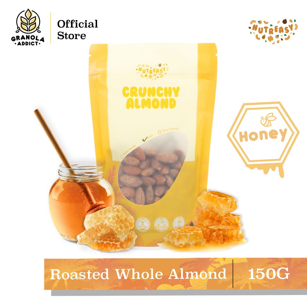 

Granola Addict - Nutreasy Roasted Almond (Honey) 150G