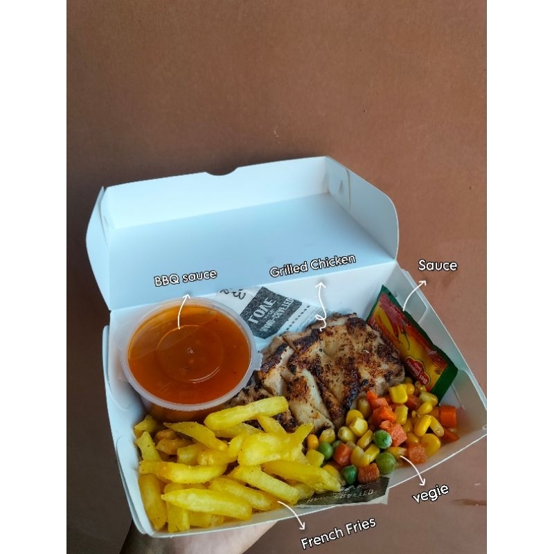 

Chicken steak BBQ