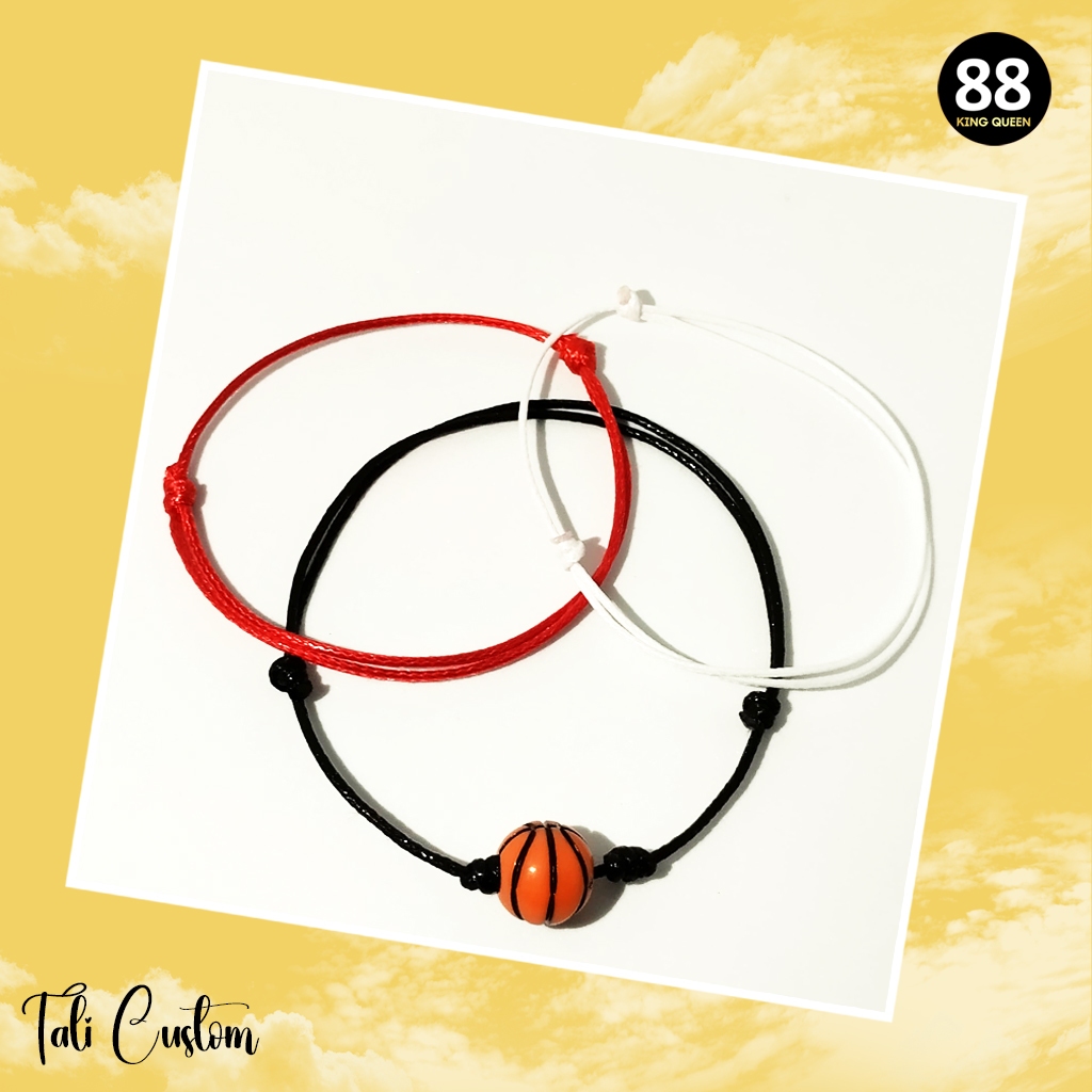 Gelang Basket | Gelang Tali Basket | Gelang Tali Sport | Gelang Tali Merah | Gelang Tali Putih | Gel