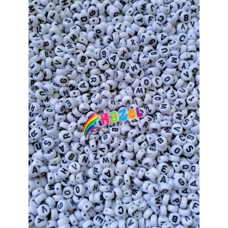 manik huruf satuan, bisa pilih huruf