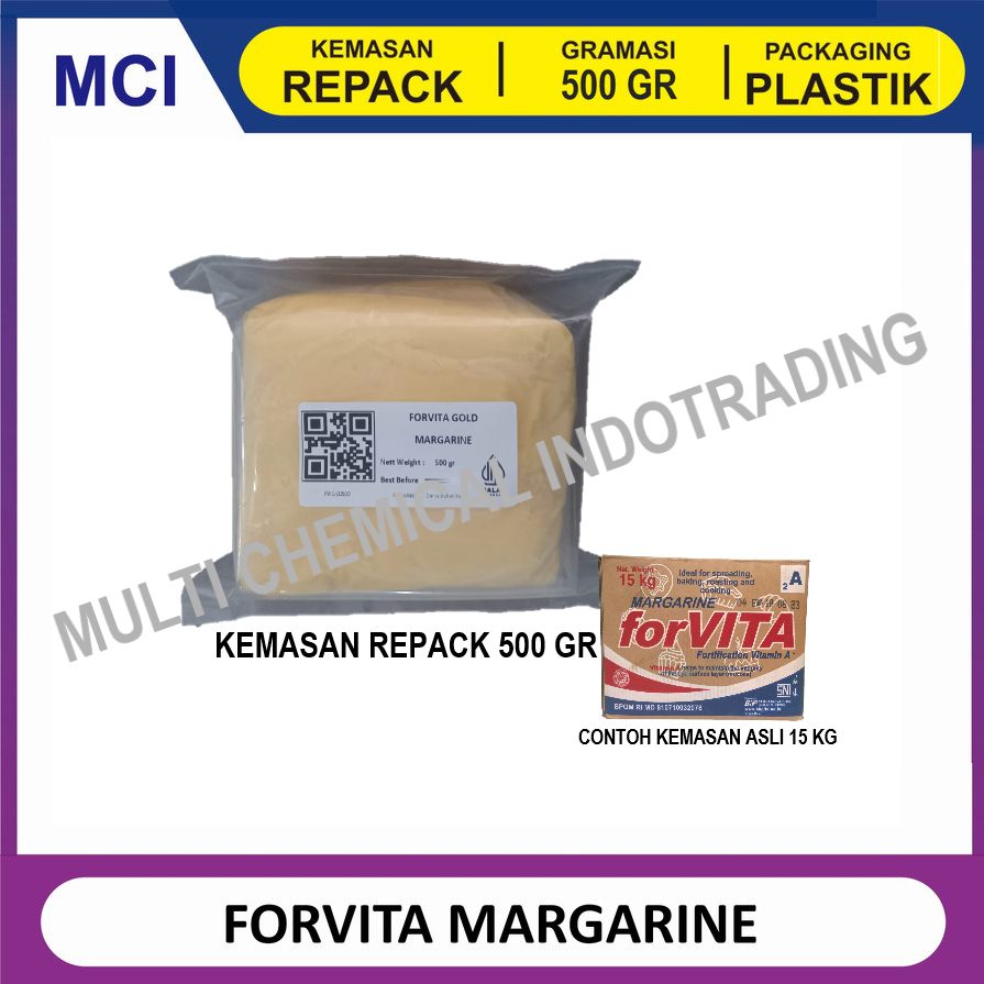 

FORVITA MARGARINE GOLD REPACK 500 GR / MARGARIN FORVITA