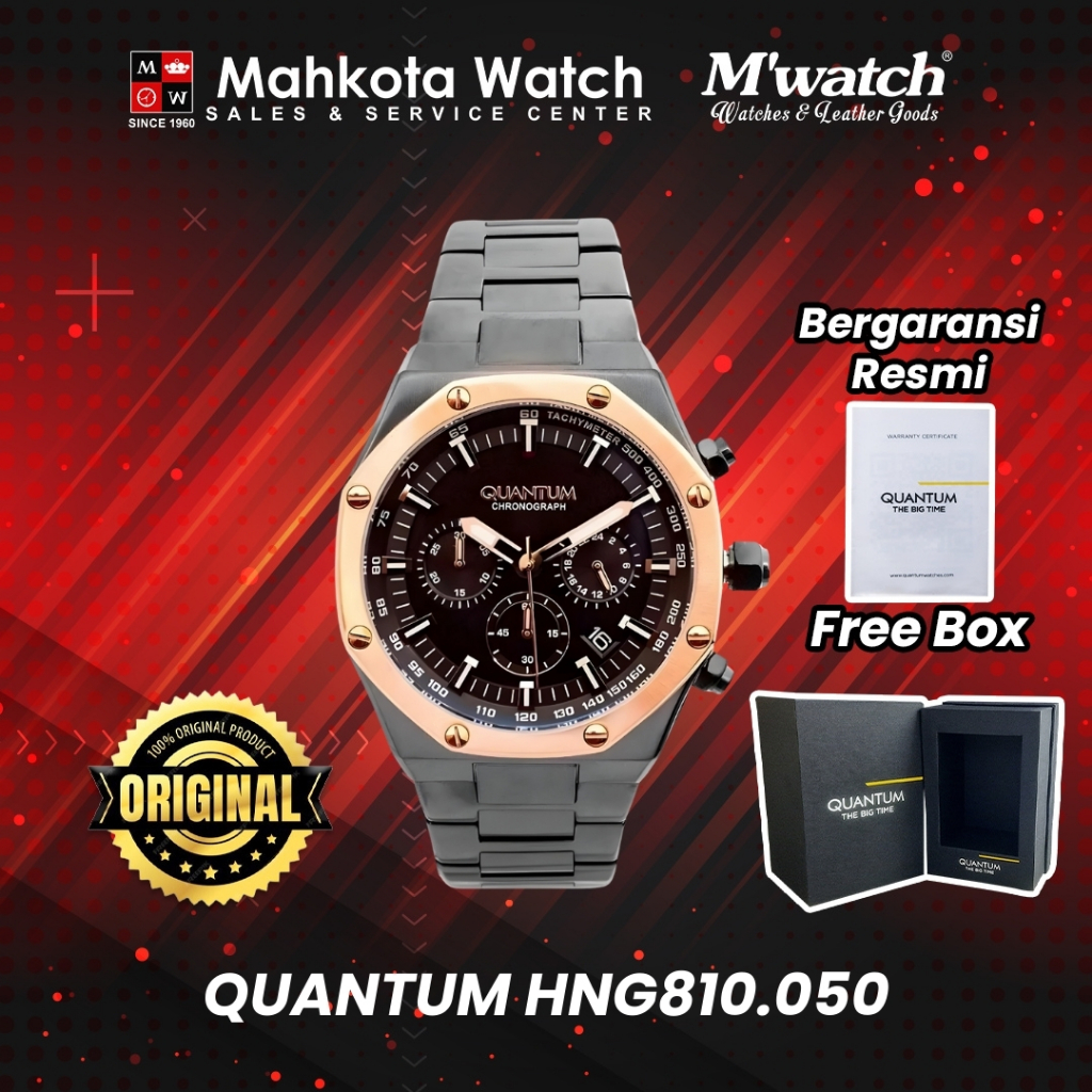 JAM TANGAN PRIA QUANTUM HNG810.050 ORIGINAL