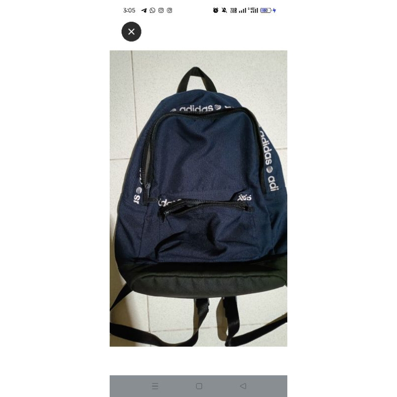 tas ransel adidas bekas