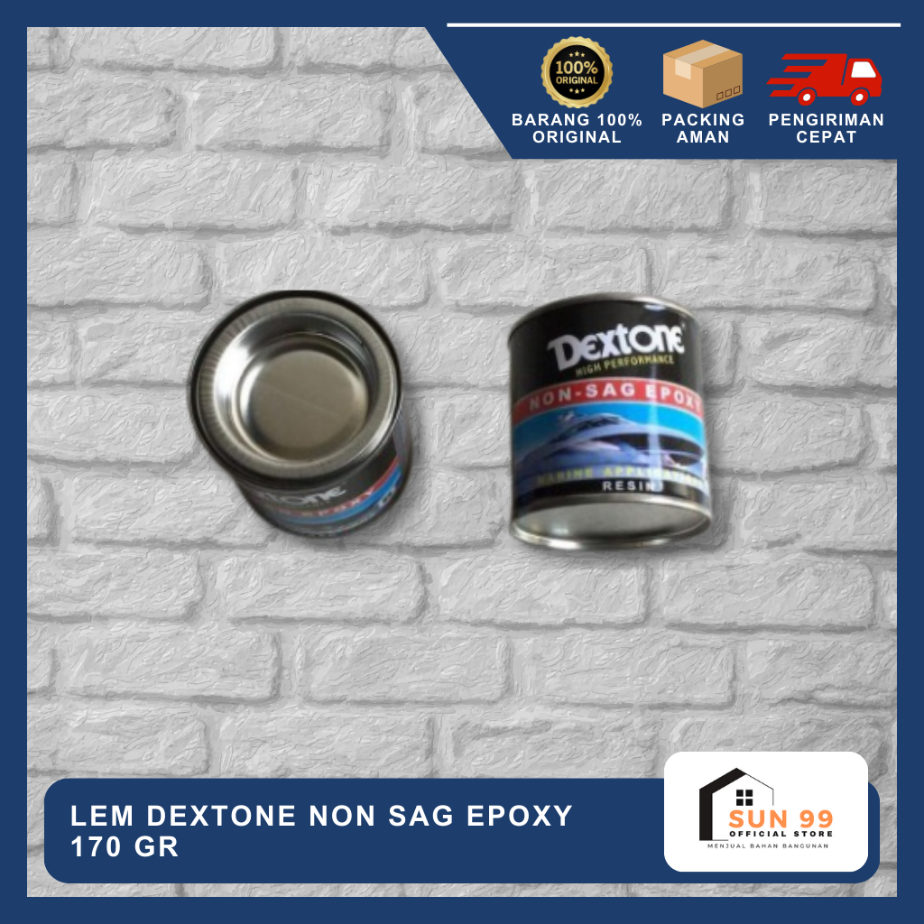 

Lem Kaleng Dextone Non Sag Epoxy 170 Gram