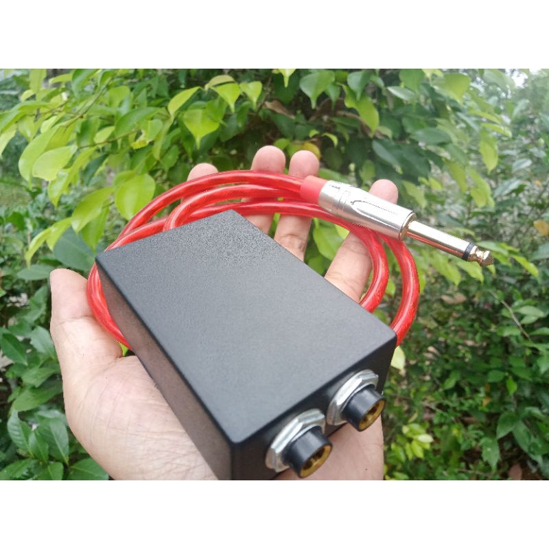 SPLITER MIC 2 WAY, KARAOKE SOUNDCARD AMPLI TOA SPEAKER AKTIVE