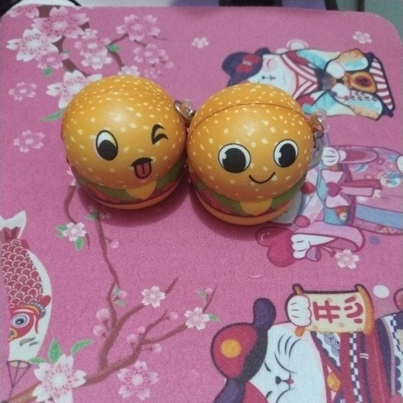 (PERPCS) Gantungan kunci bentuk makanan dan minuman/gantungan lucu/gantungan unik/gantungan tas/bara