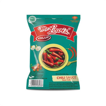 

Saus Sambal Mc Lewis Saos Cabe Value - 1 Kg