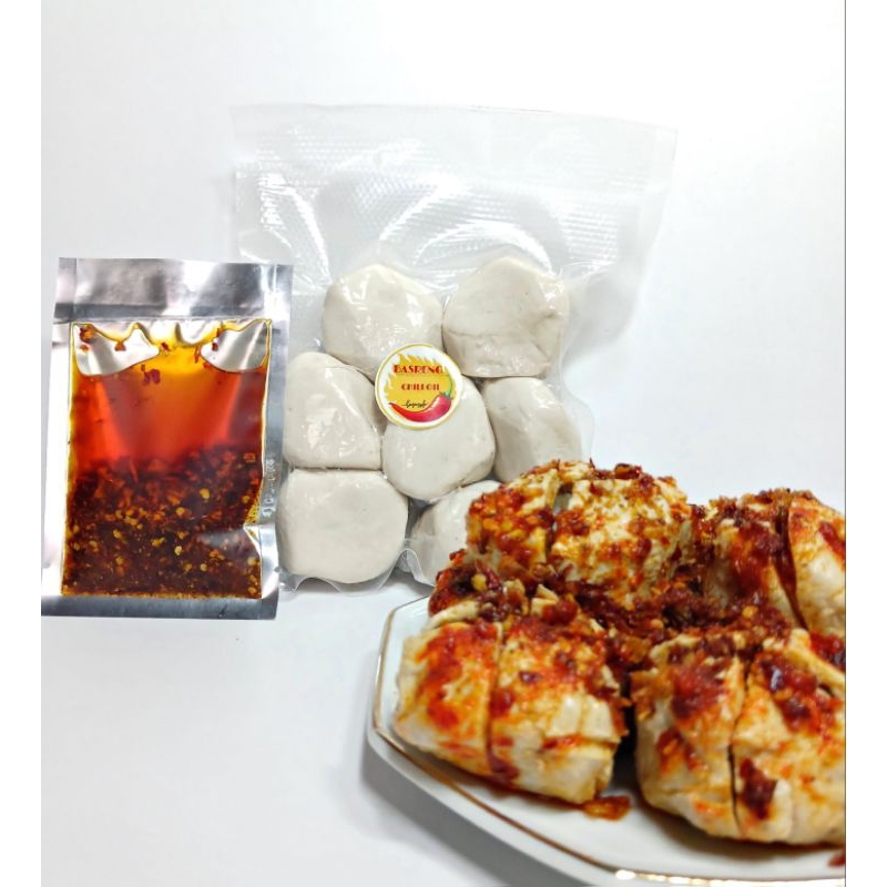 

(LANGSUNG DIKIRIM)BASRENG MENTAH + CHILI OIL /ISI 7 BASO/BASRENG SPICY