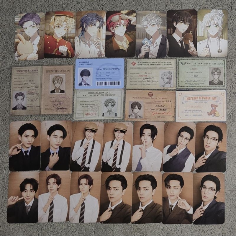 Official Photocard PC Character ID Card Enhypen Darkmoon Special Album Memorabilia Moon Ver.