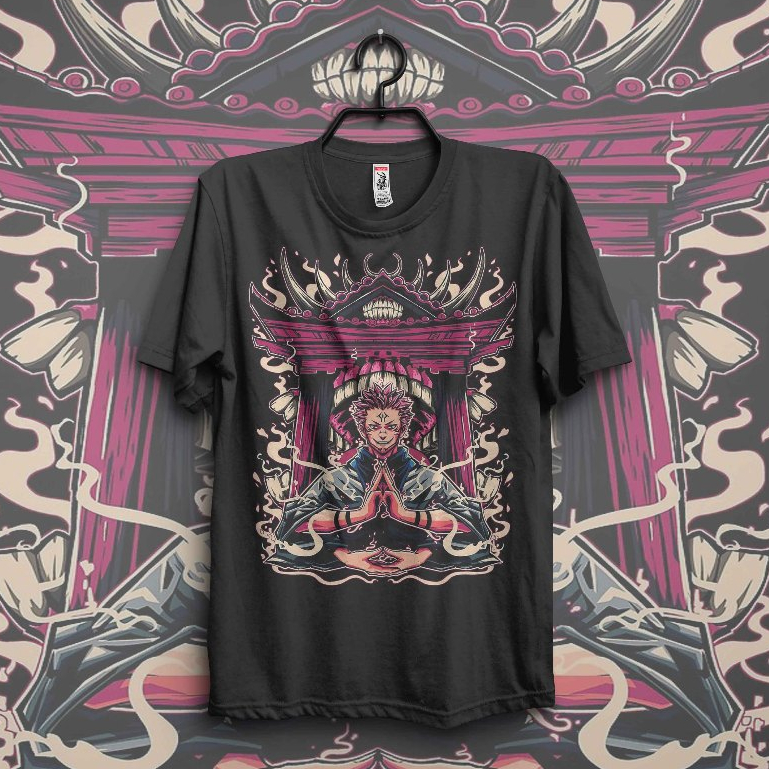 Kaos Jujutsu Kaisen 001 Kaos Anime Kaos Dewasa Baju Jujutsu Kaisen