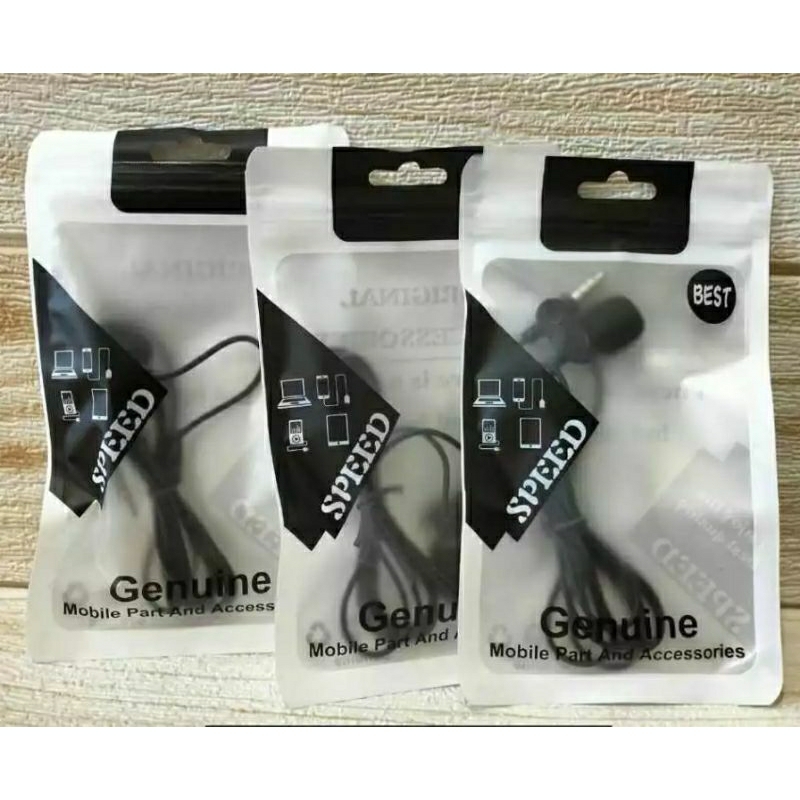 

clip on mic rekaman hp 3 garis