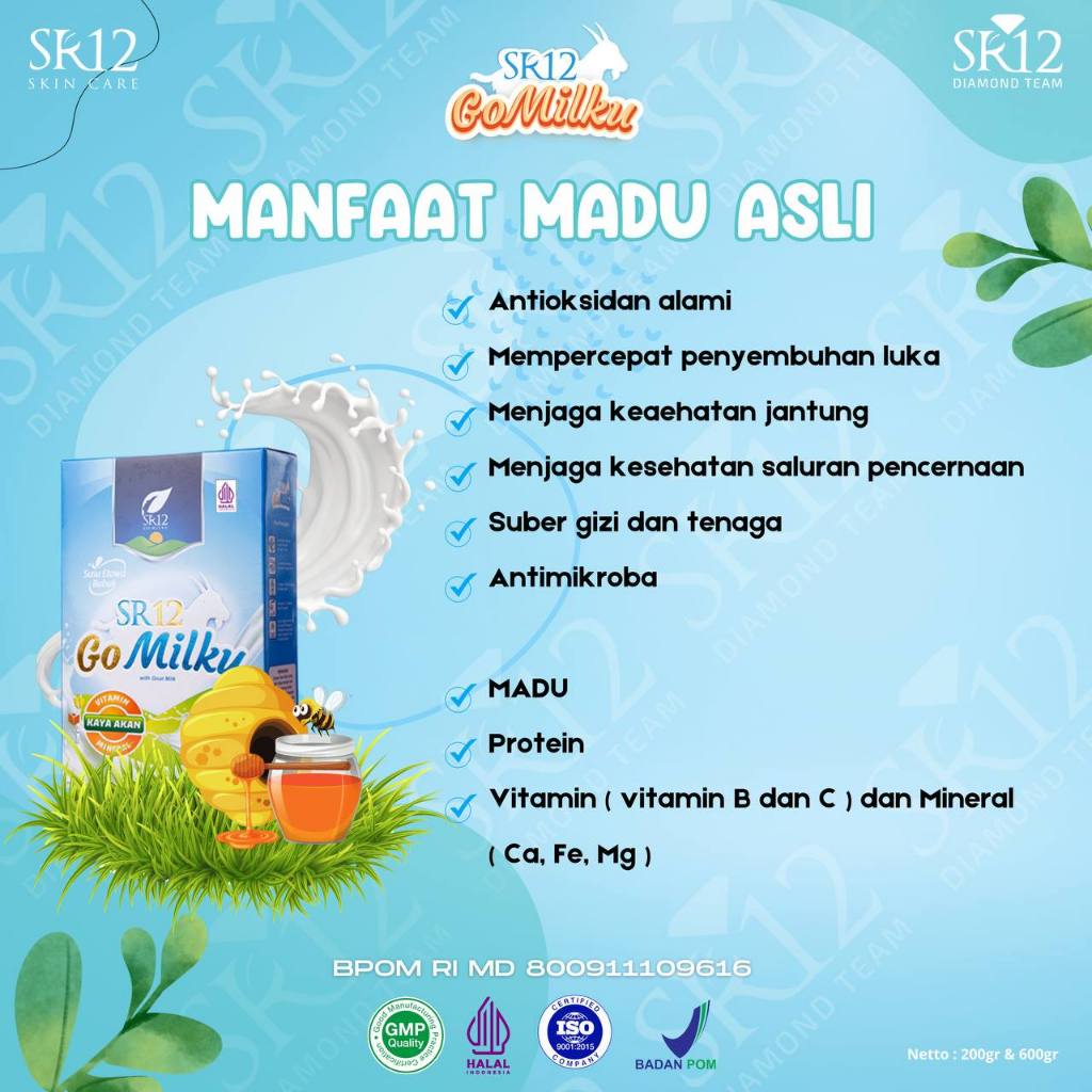 

Susu Go Milku SR12 200 Gram