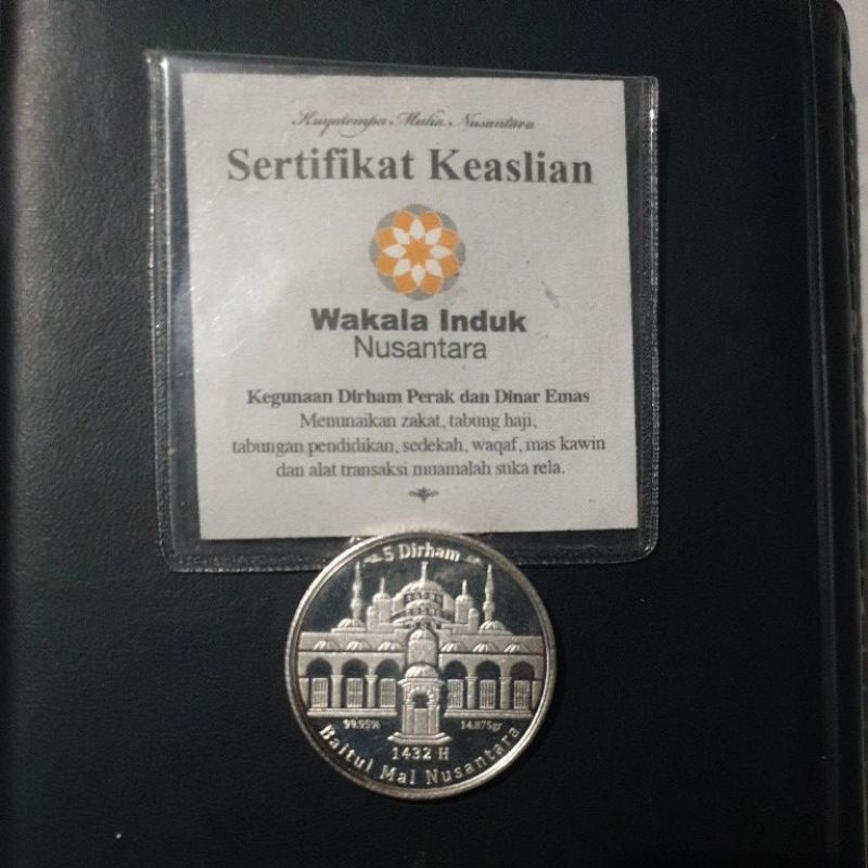 5 dirham wakala BMN (Baitul Mal Nusantara)