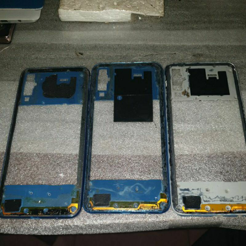 frame bezel samsung a50 original copotan