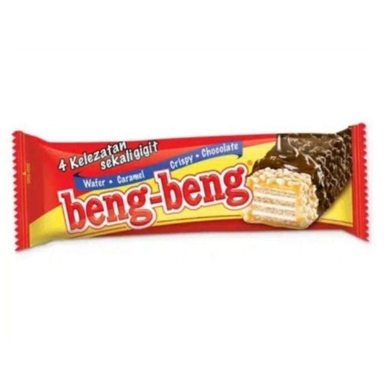 

BENG BENG 25 GRAM CHOCOLATE WAFER CARAMEL CRISPY REGULER ORIGINAL BIASA