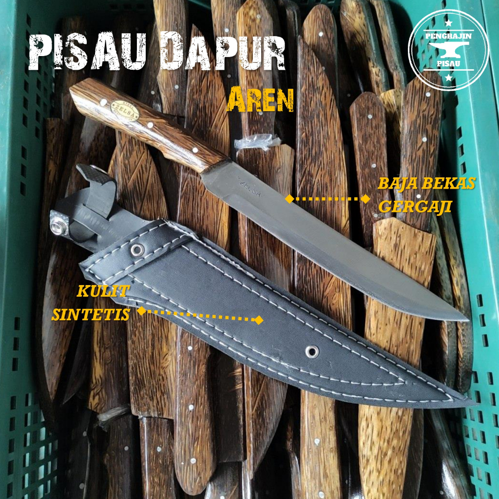 Pisau Dapur Multifungsi Bahan Bekas Gergaji