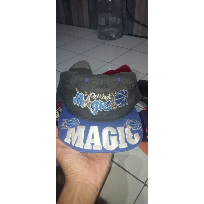 SNAPBACK VINTAGE NBA ORLANDO MAGIC TAG CUT DREW PEARSON