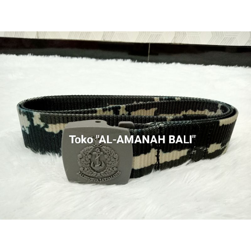 ikat pinggang tni al / sabuk loreng layar kri jatah TNI AL TA 2023