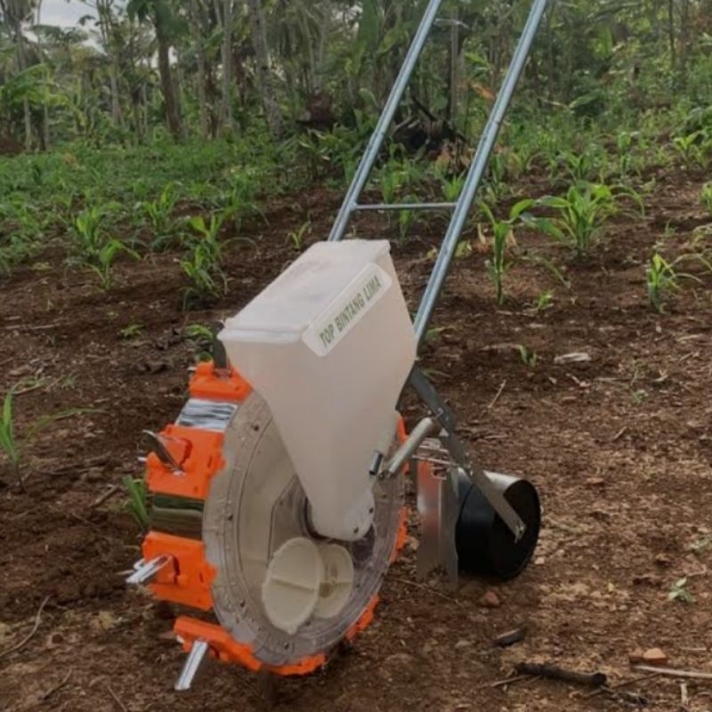 PLANTER JAGUNG, KEDELAI, PADI GOGO DLL. ALAT TANAM SERBA GUNA MERK BINTANG LIMA