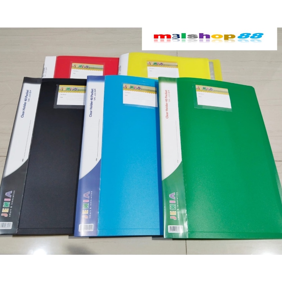 

Pasti Promo Clear holder F4folio 4 lembar Jenia Media Kita1 pcs