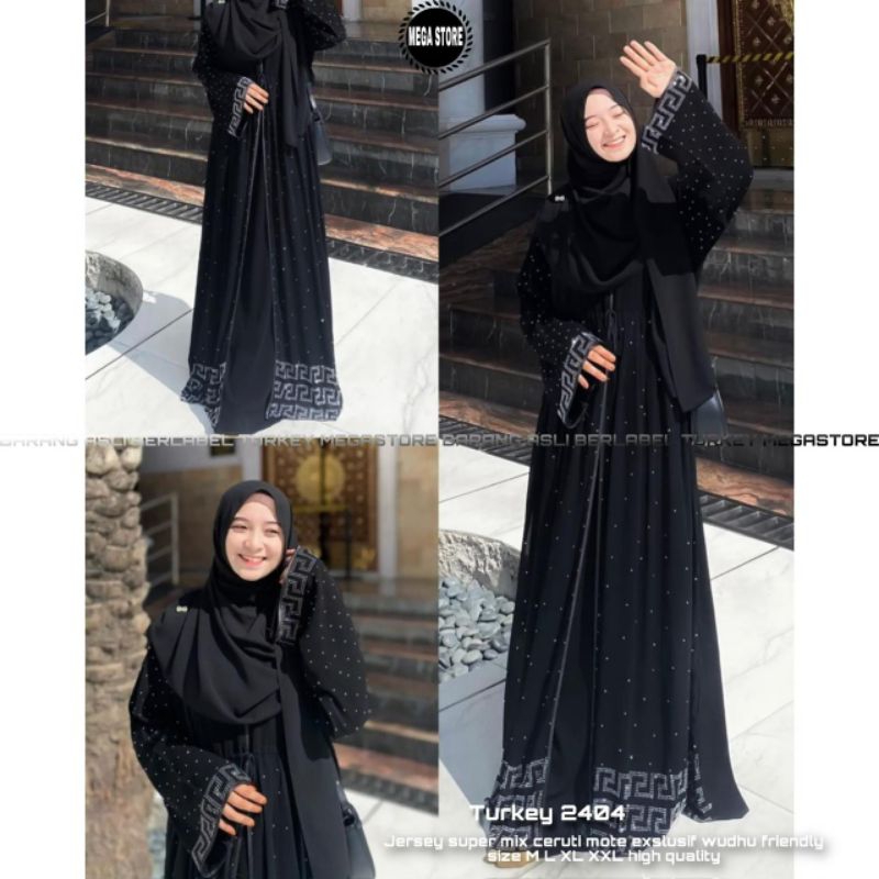 ABAYA REMAJA // ABAYA HITAM // ABAYA TURKEY TERBARU