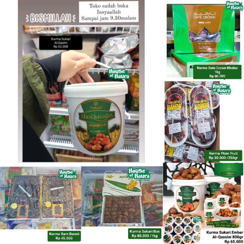 

Kurma berbagai macam merk