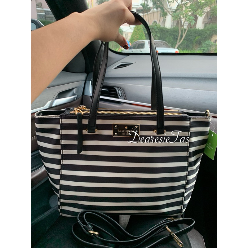 K Sd Tas Tote Wanita Selempang Bahu Nylon branded bag import