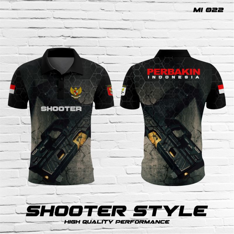 Jersey perbakin IPSC · kaos jersey perbakin · baju perbakin || MI022