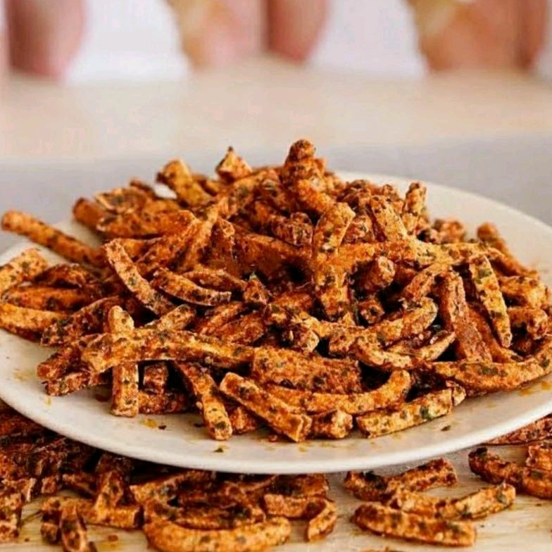 

Basreng Stik Chili Oil Pedas Gurih 500 Gram