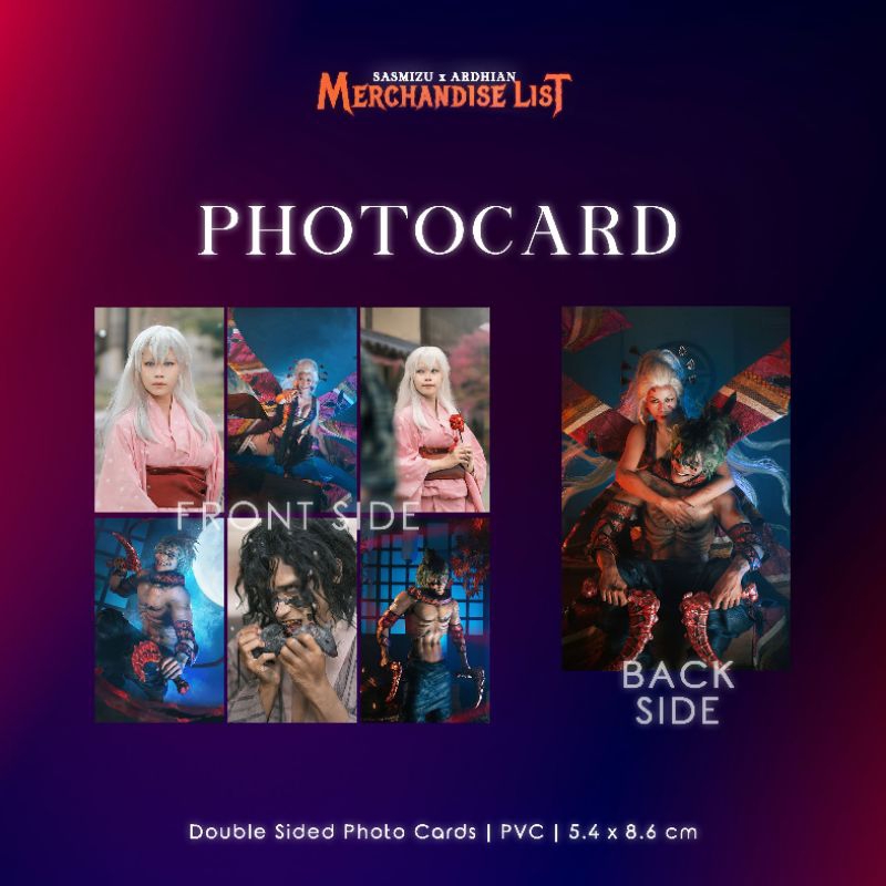 Kimetsu no Yaiba Cosplay Photocard