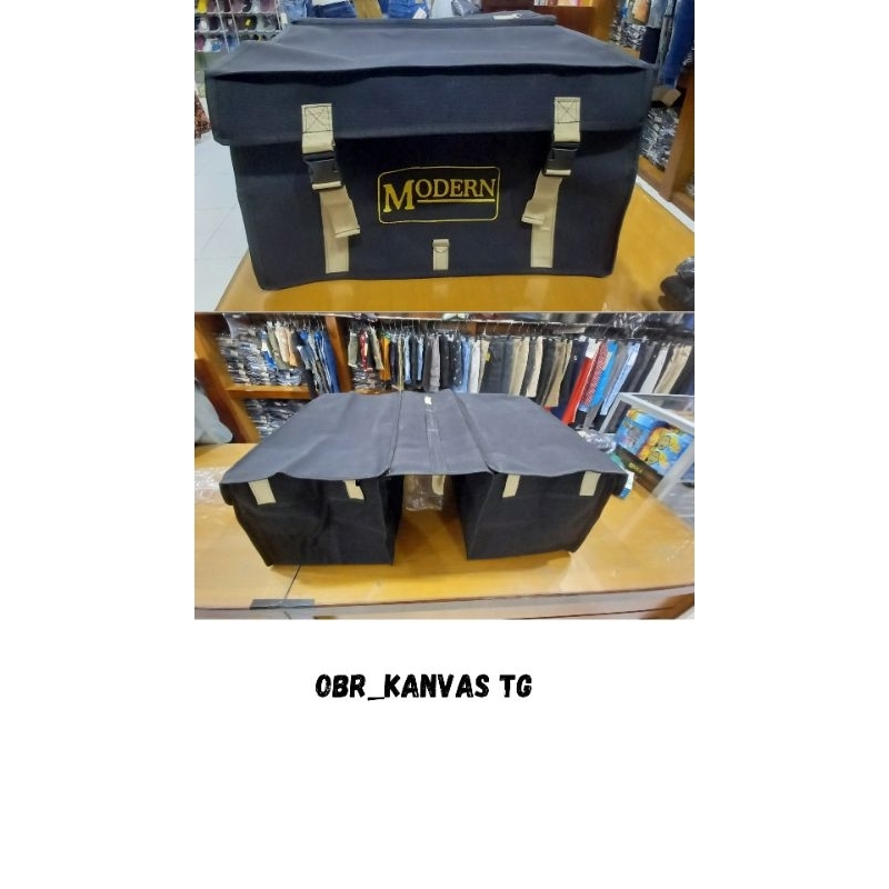 Tas obrok Modern Kanvas TG/Tas ransel Motor/Tas kurir/Tas sales