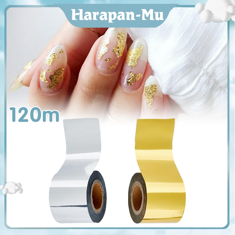 Foil Hotprint Panjang 120m Kertas Foil Untuk Hotprint Undangan Poly Embos
