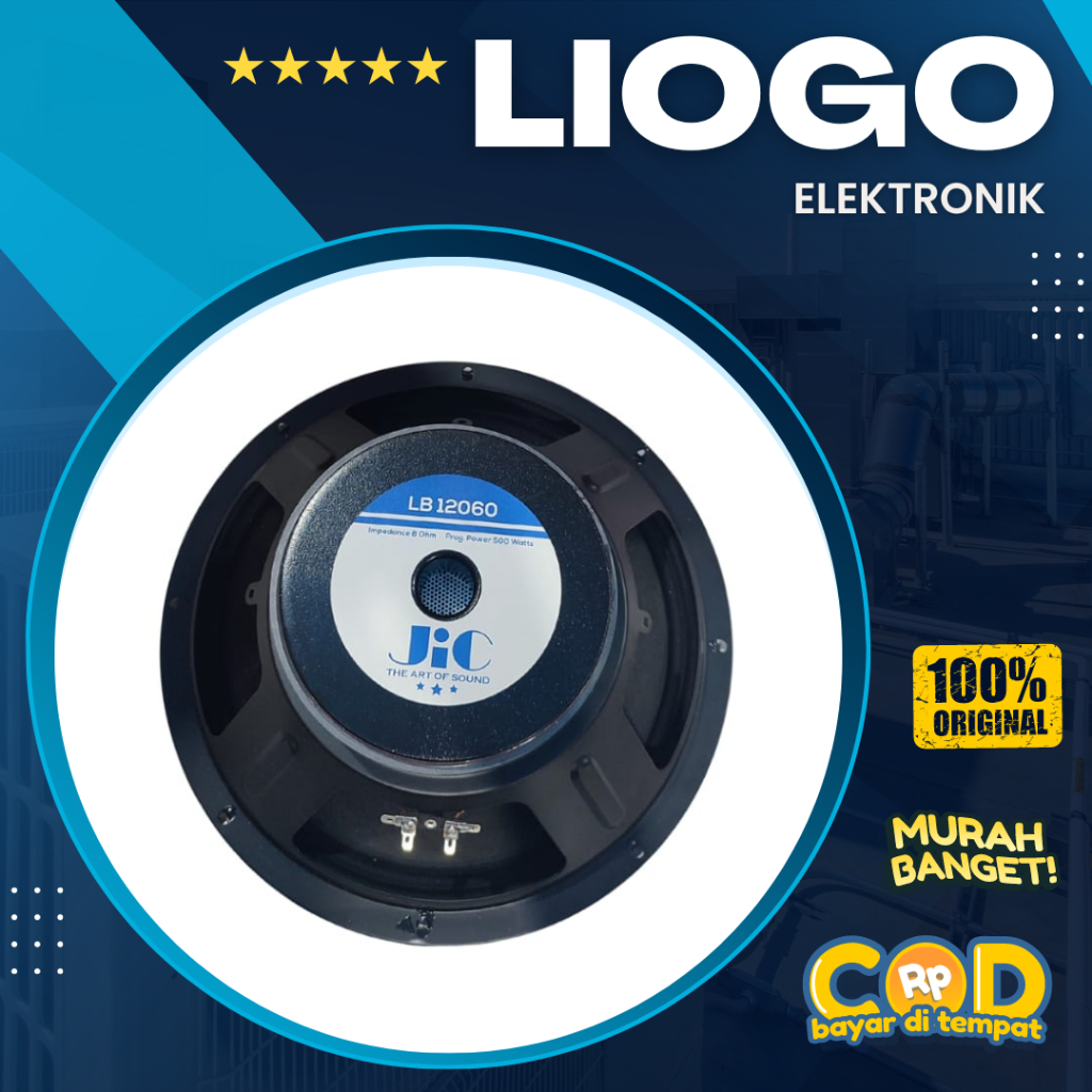 Speaker JIC 12 Inch JIC LB 12060 Woofer 12 Inch LB 12060