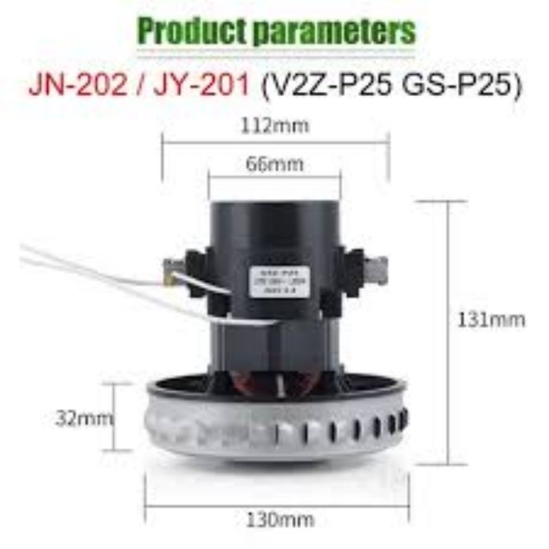 mesin/dinamo vacum cleaner