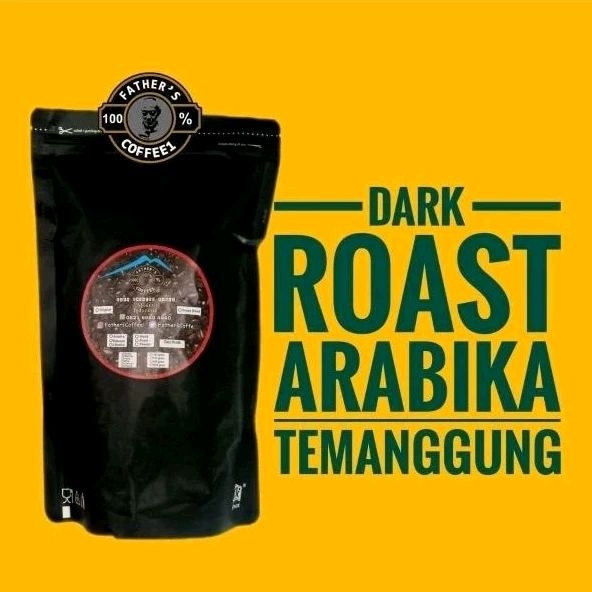 

Dark Kopi Arabika Temanggung 1Kg Basis Kopi Susu/Blend/Espresso/Kopi Giling/Kopi Bubuk/Kopi Sangrai/Kopi Siap Seduh