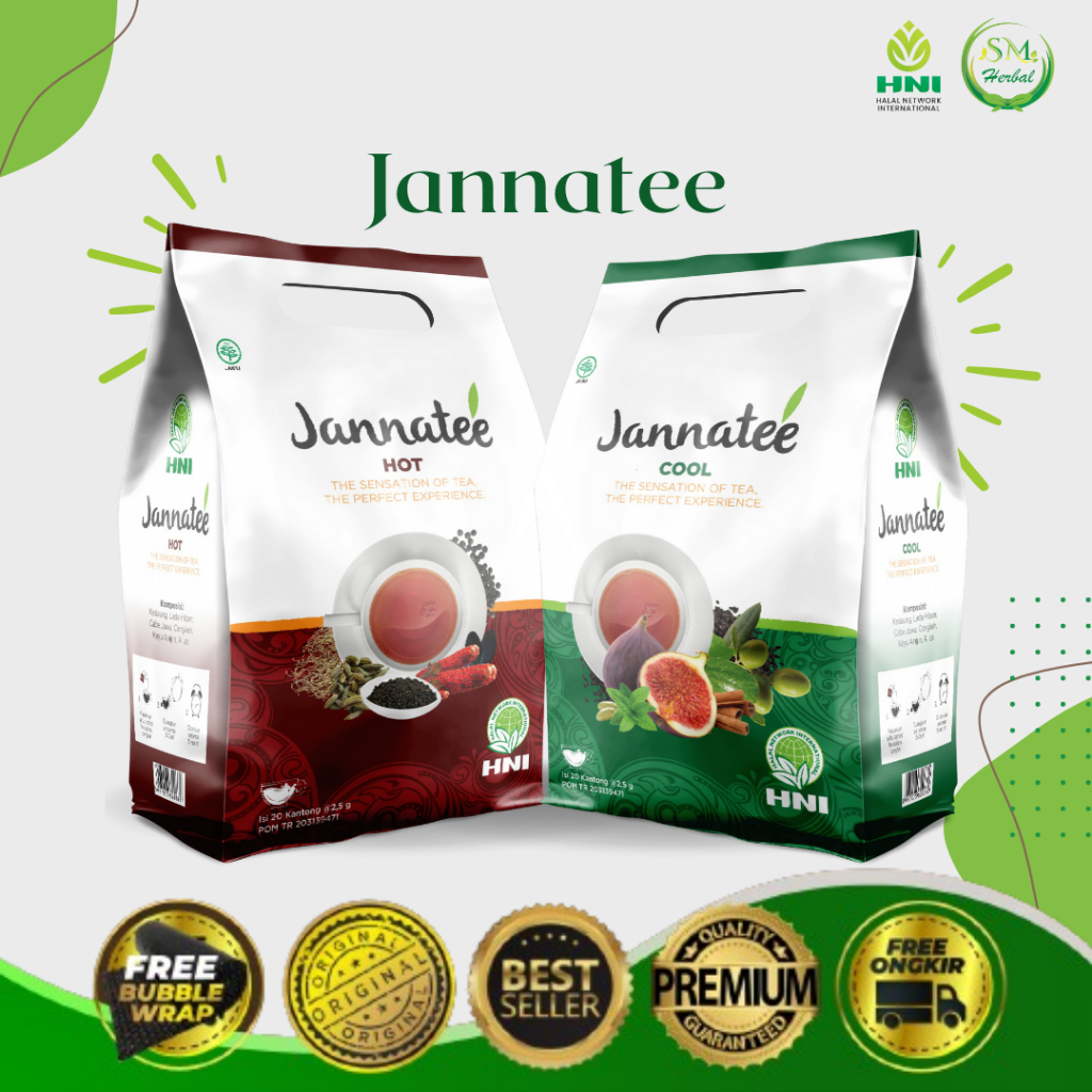 

HNI HPAI | Jannatee Cool & Jannatee hot | herbal untuk membuang angin, relaksasi saraf, diabetes, masalah lambung, deep sleeping, detox darah, detox liver, anti oksidan, peluruh lemak