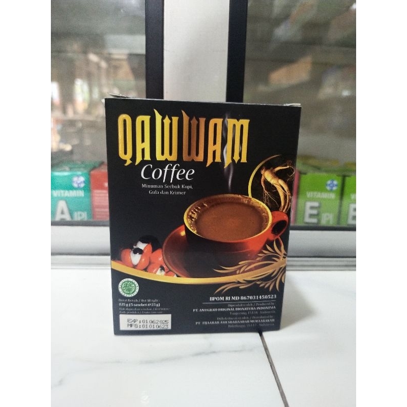 

Kopi Kesehatan Qawwam Coffee 25g