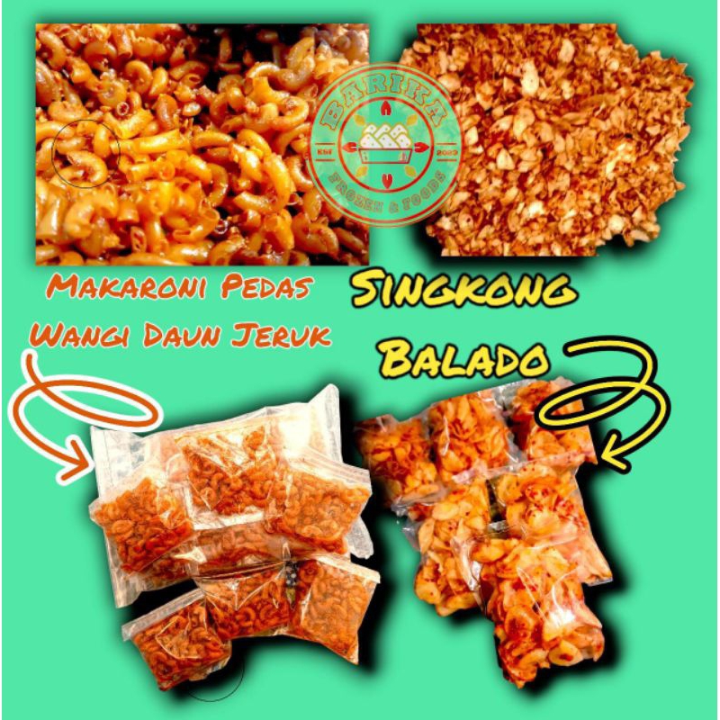 

Singkong Balado Kemasan Repack 45 gr