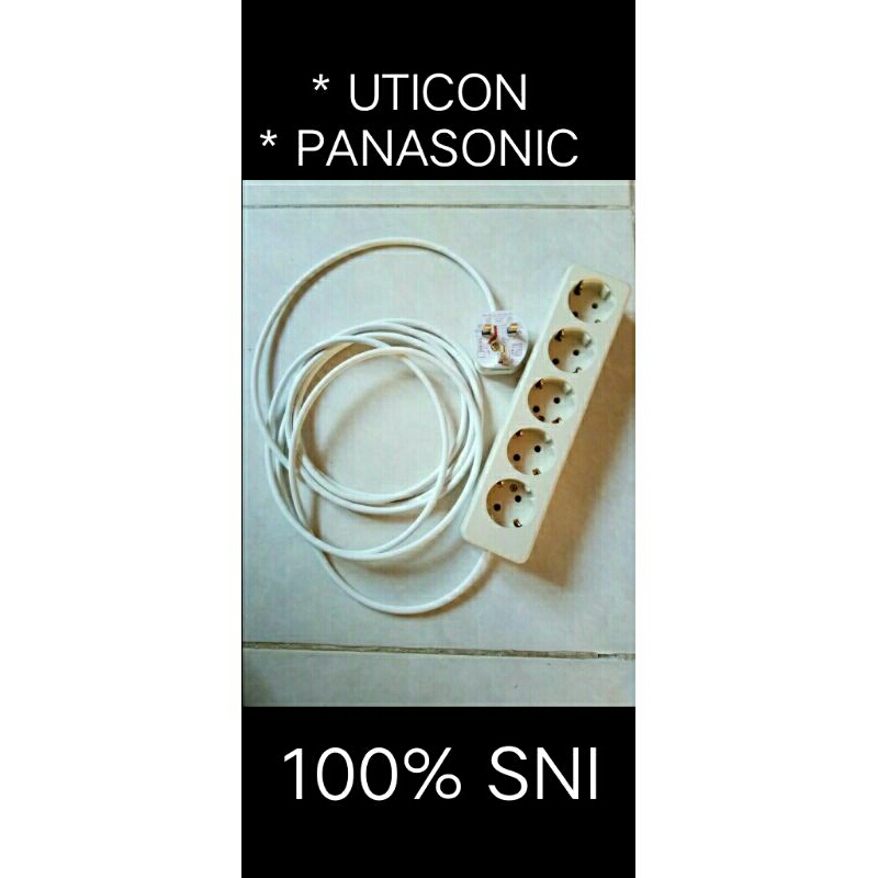 Stop Kontak Travel, Haji, Umroh / Stop Kontak Colokan Kaki 3 SNI