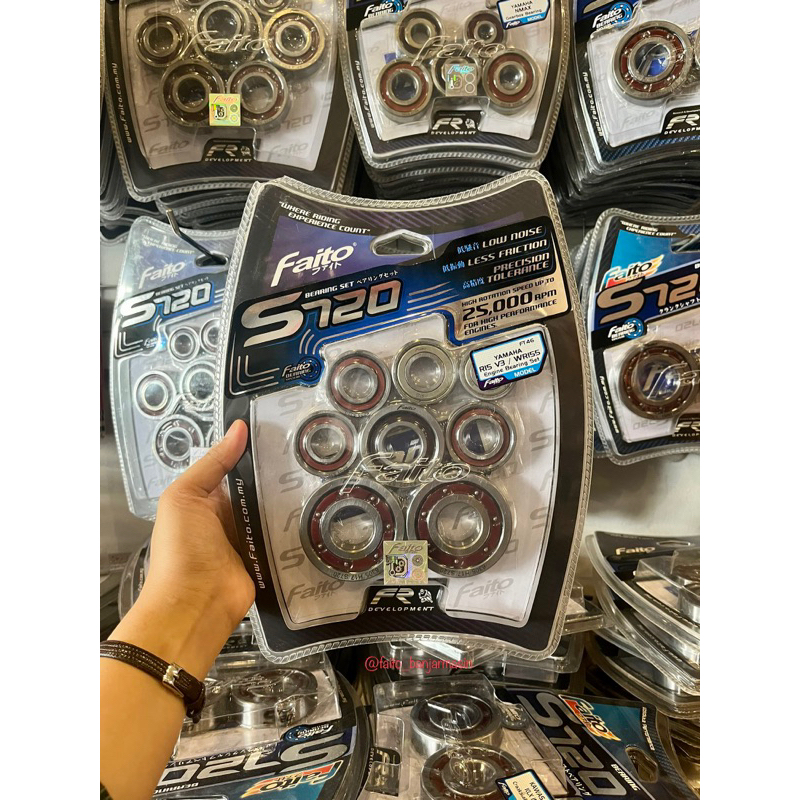 ENGINE BEARING SET / KELAHAR MESIN SET FAITO S720 R15 VVA / R15 V3 / WR 155