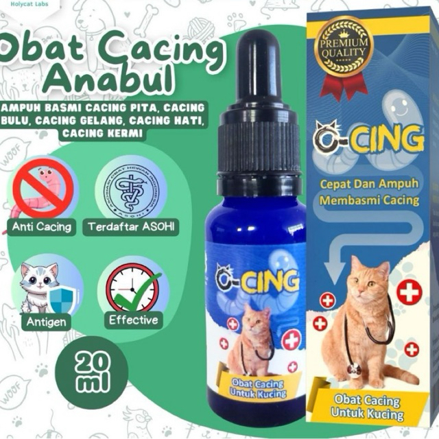 Obat Cacing Kucing O-Cing 20ml