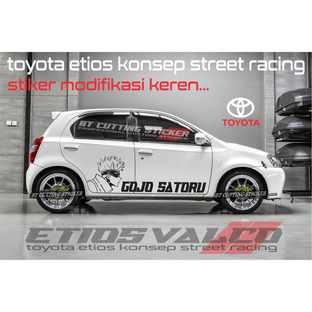 stiker gojo satoru stiker mobil etios valco stiker mobil etios stiker gojo satoru