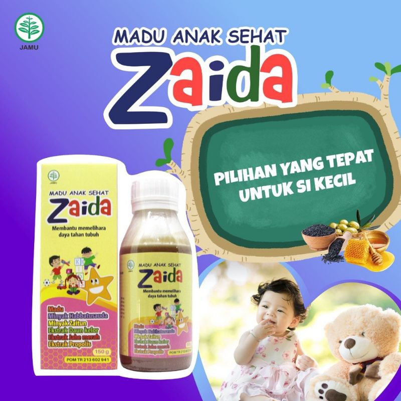 

madu zaida 150 gram (madu anak)