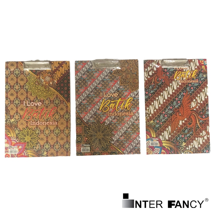 

Clip Board 2 Face Sisi A4 Holo Superhero Batik Princess BT21 Anak
