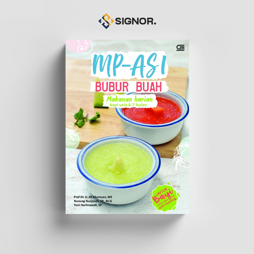 

[ID1967] MPASI Bubur Buah Makan Harian Bayi Usi 6-7 Bulan - Ali Khomsan