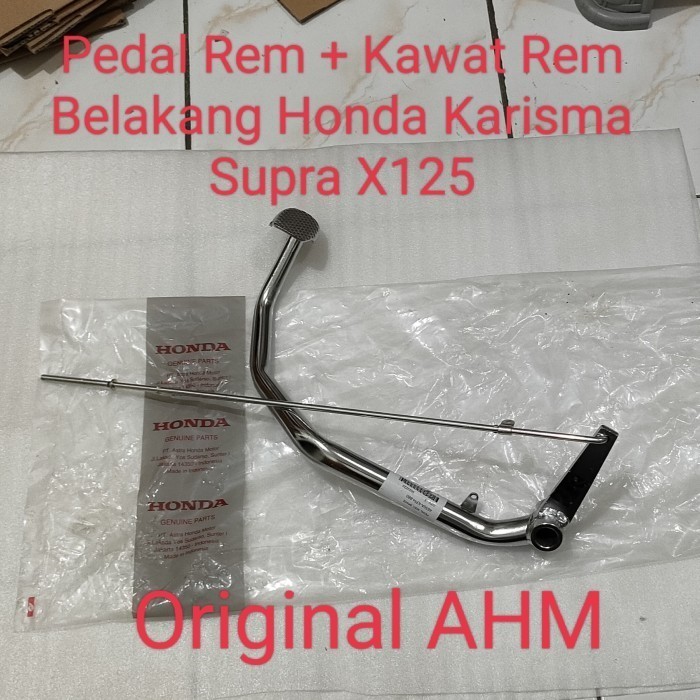 Pedal Rem + Kawat Rem Belakang Kharisma | Supra X 125 Injection | Supra Fit New | Kirana | Revo [465